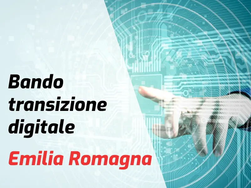 Bando transizione digitale Emilia Romagna
